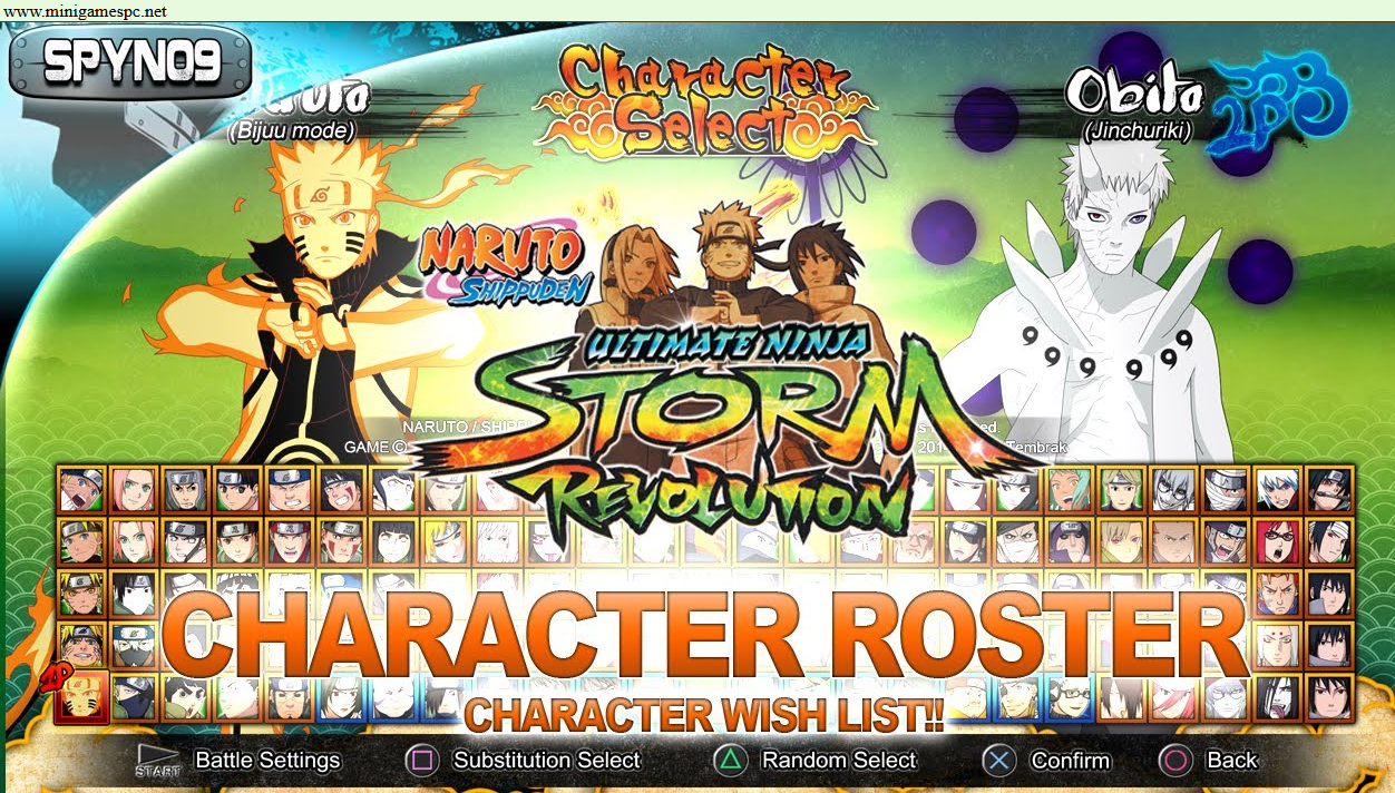 Free Download Naruto Shippuden Ultimate Ninja Storm Revolution (2014) Full Version